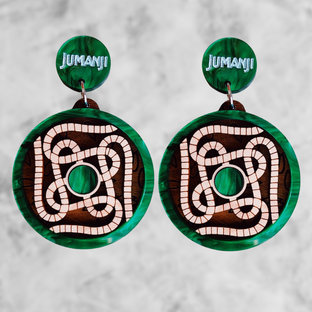 Game Board Earrings