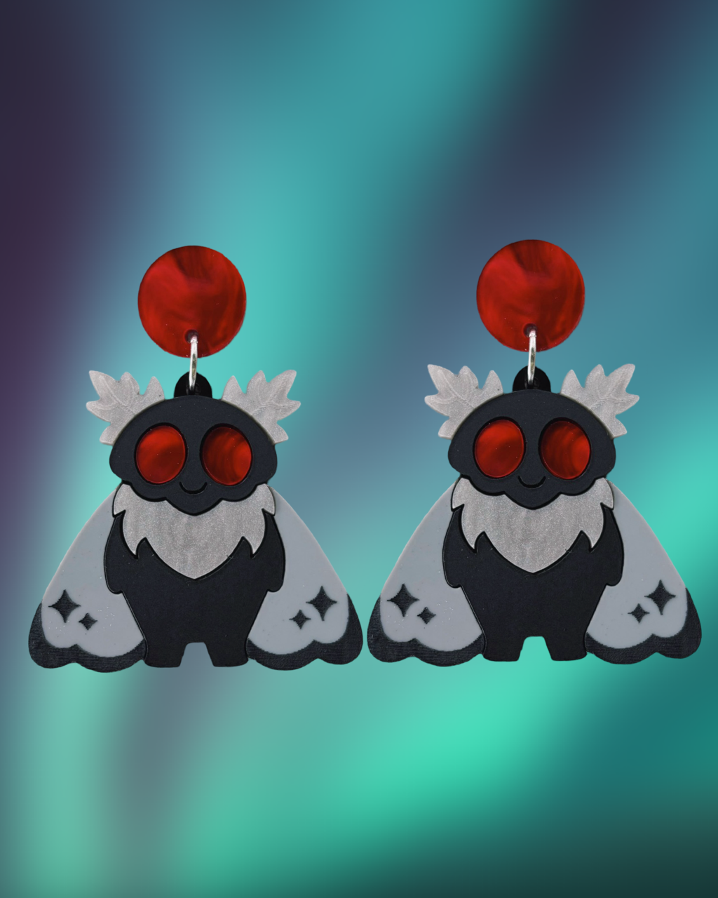 Moth Man Earrings
