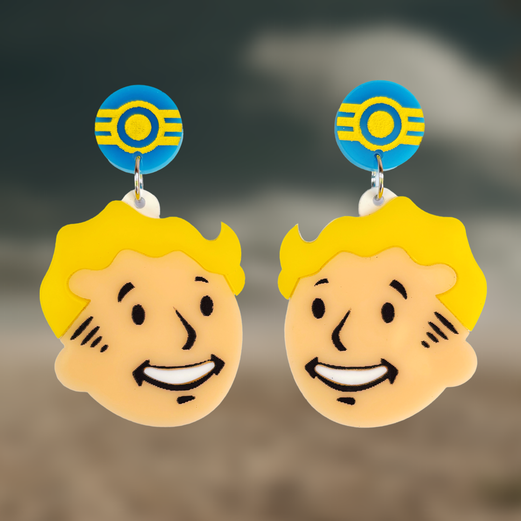 Radiation Boy Earrings