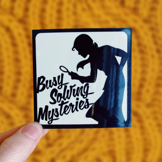 Mystery Solver Sticker