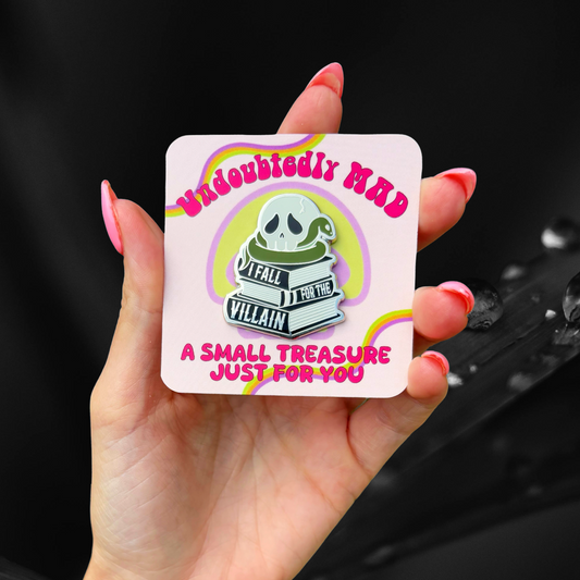 Villain Bookish Enamel Pin