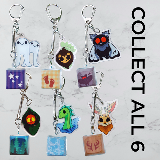 Cryptid Keychain Blind Bag
