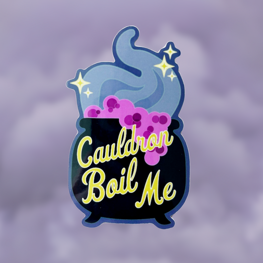 Boil Me Bookish Sticker