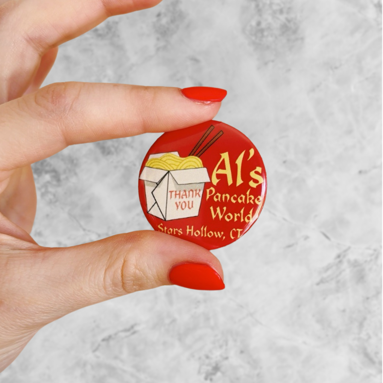 Pancake World Pin