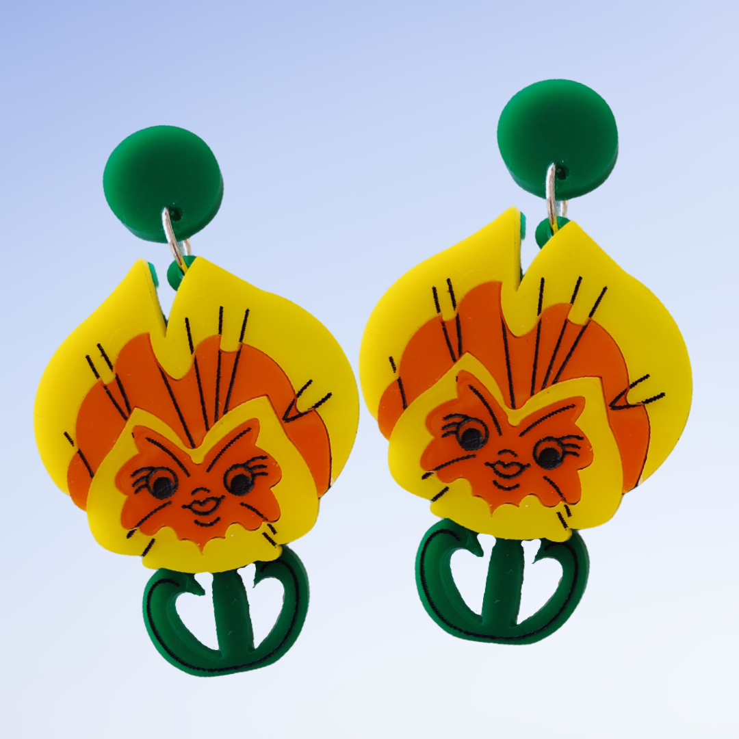 *OOPS* Flower Baby Earrings