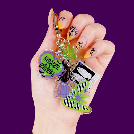 Beetle Bag Charm / Keychain