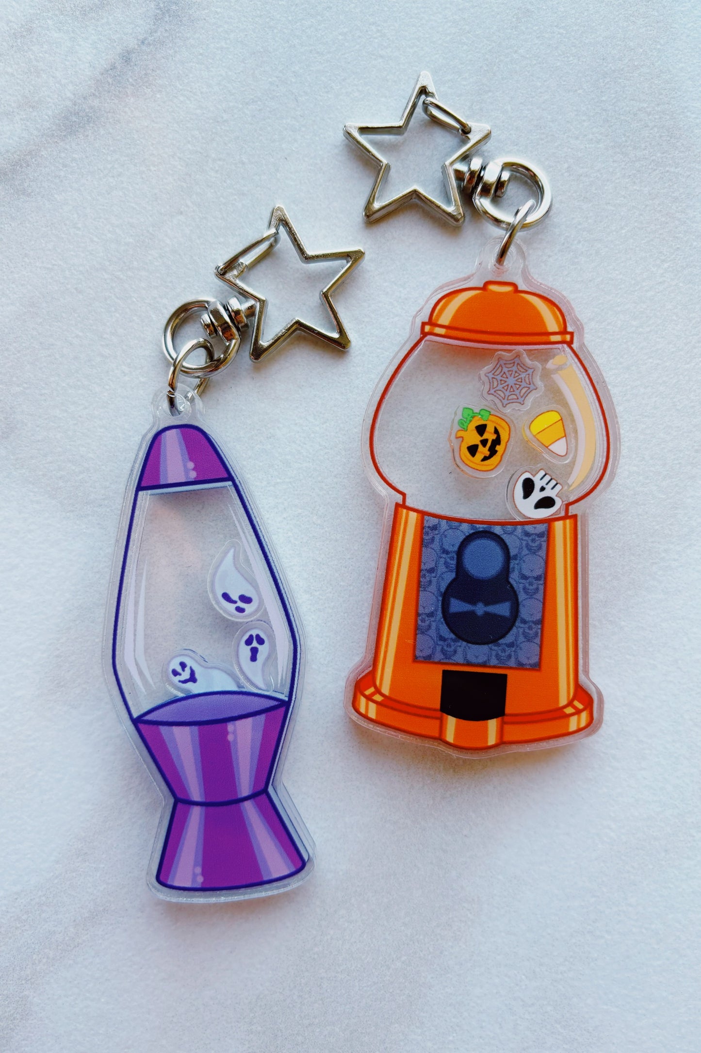Halloween Gumball Keychain