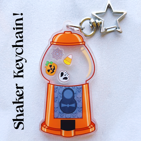 Halloween Gumball Keychain