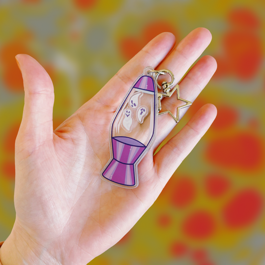 Ghost Lava Keychain
