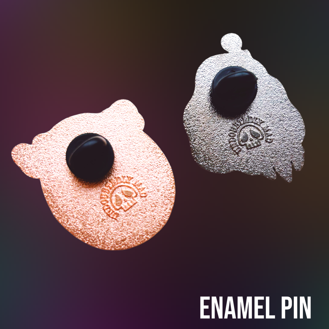 Dark of the Night Enamel Pin