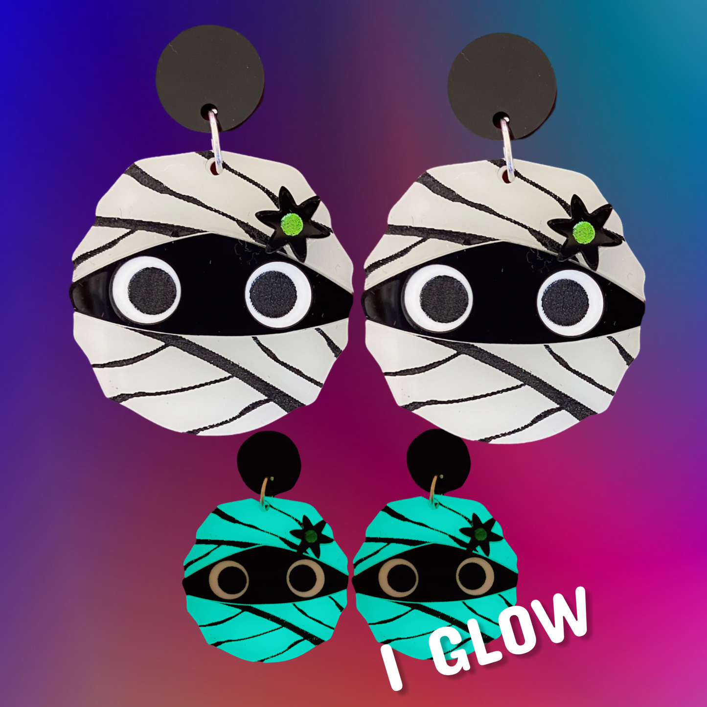 Mummy Earrings