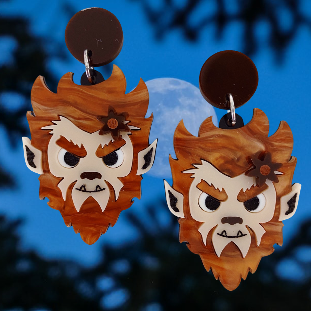Wolfman Earrings