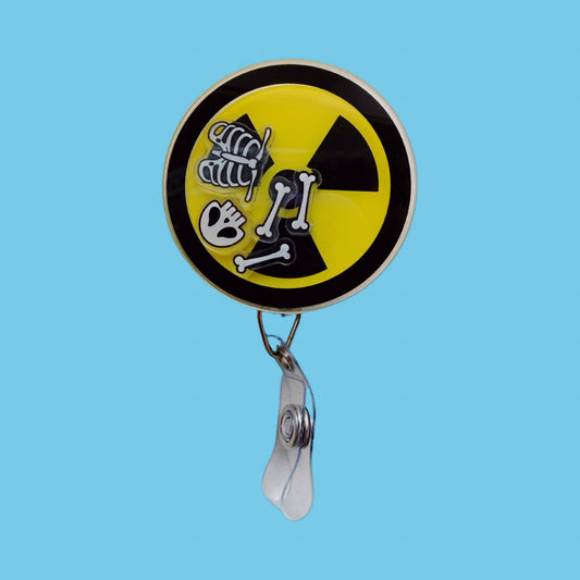 Radiation Shaker Badge Reel