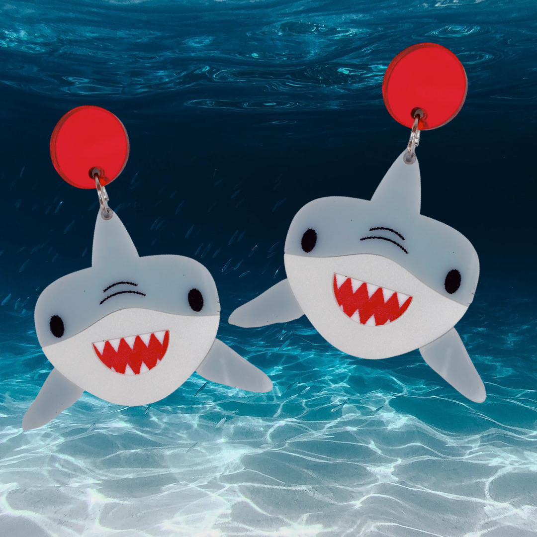 Shark Earrings