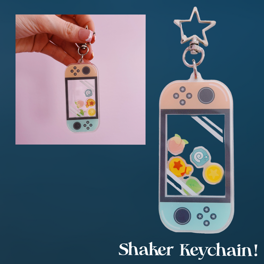 Cozy Gaming Shaker Keychain