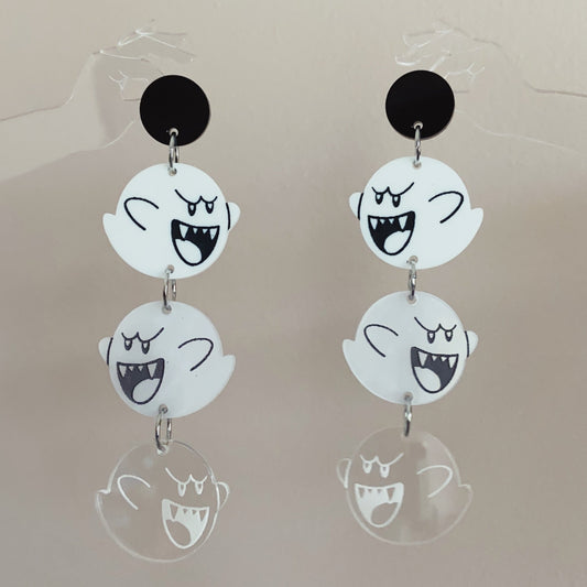 Boo Ghost Earrings