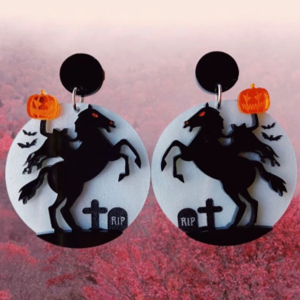 Headless Horseman Earrings