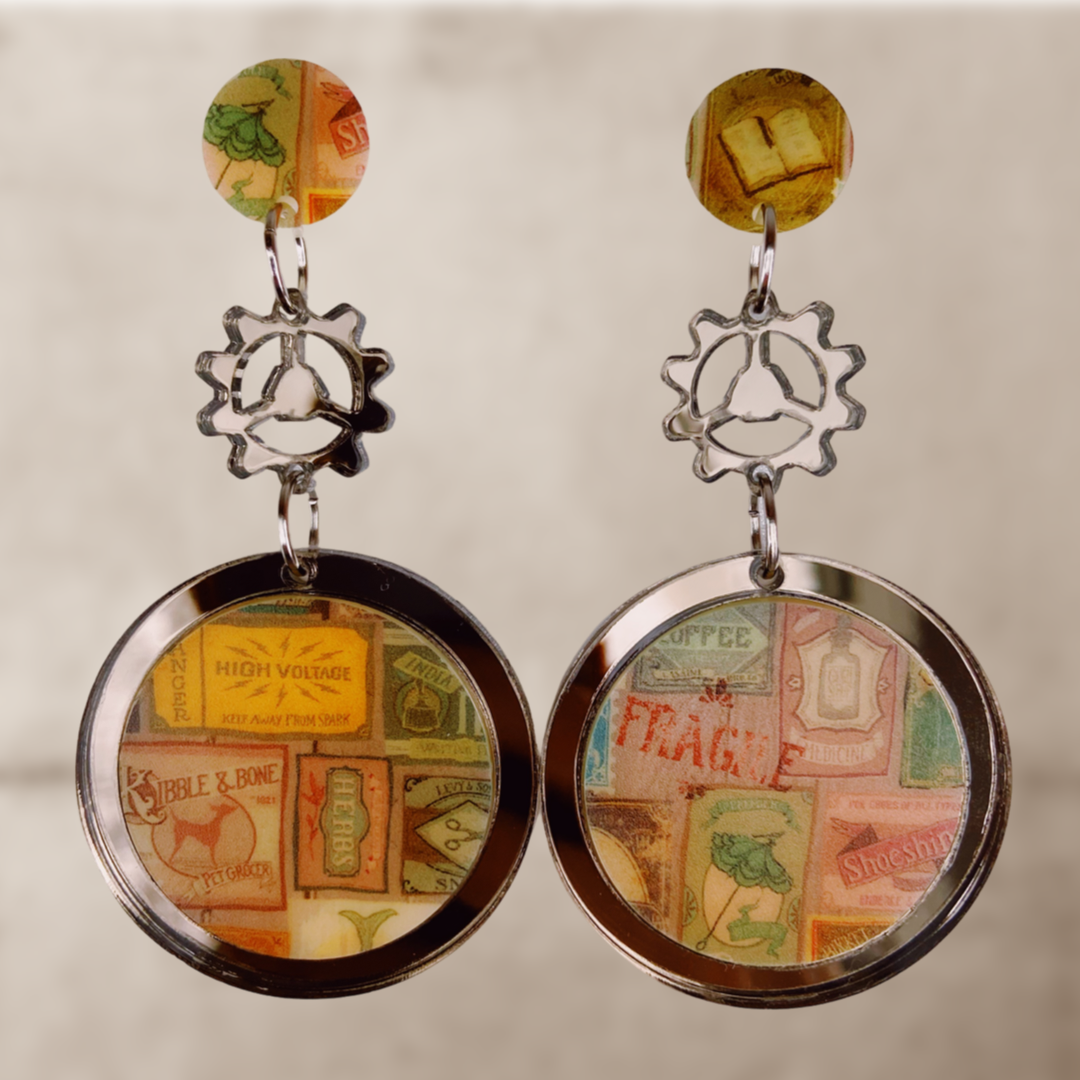 Gear Boxtroll Earrings