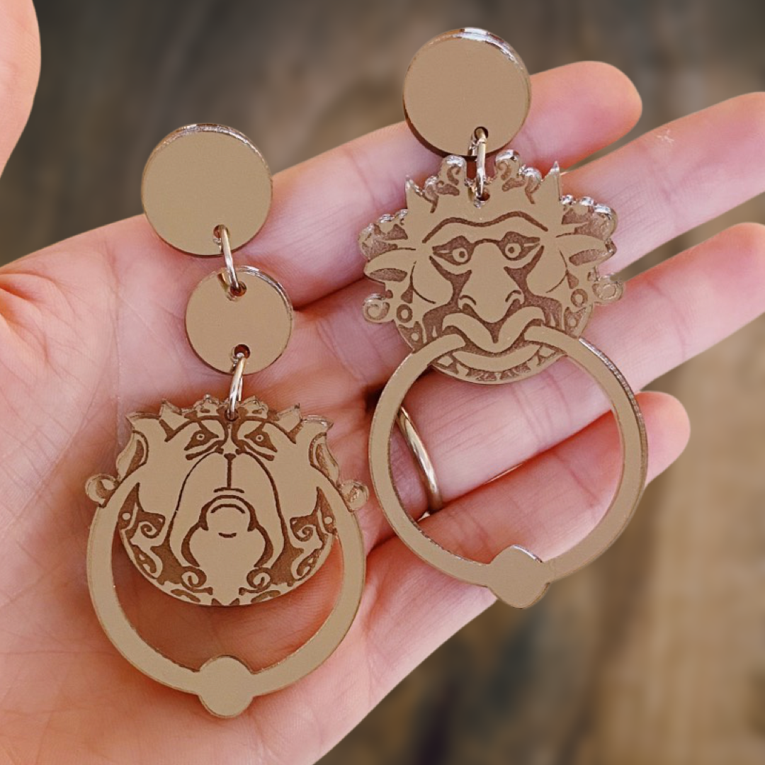 Door Knocker Earrings