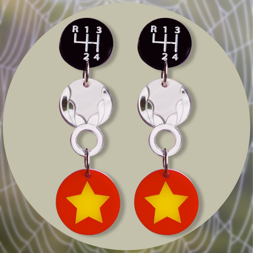 Ghost Eyes Earrings