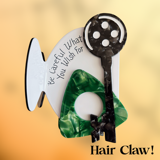 Key and Seeing Stone Hair Claw