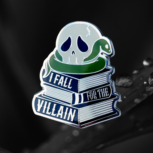 Villain Bookish Enamel Pin