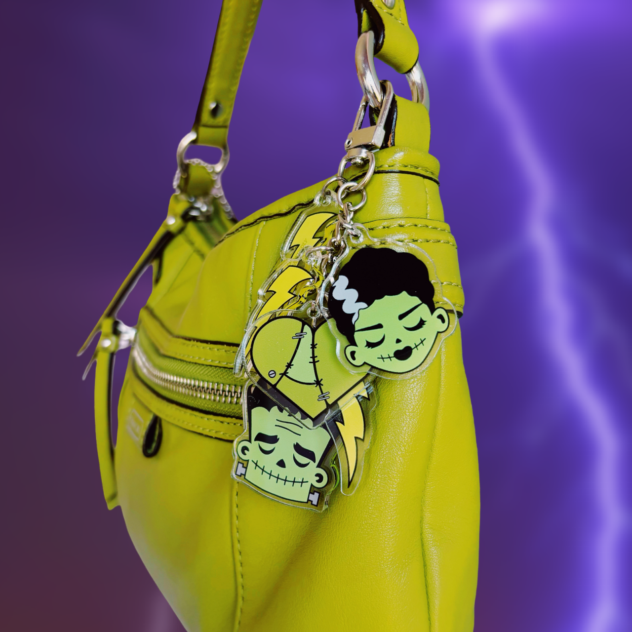 Frankie Key Chain or Bag Charm