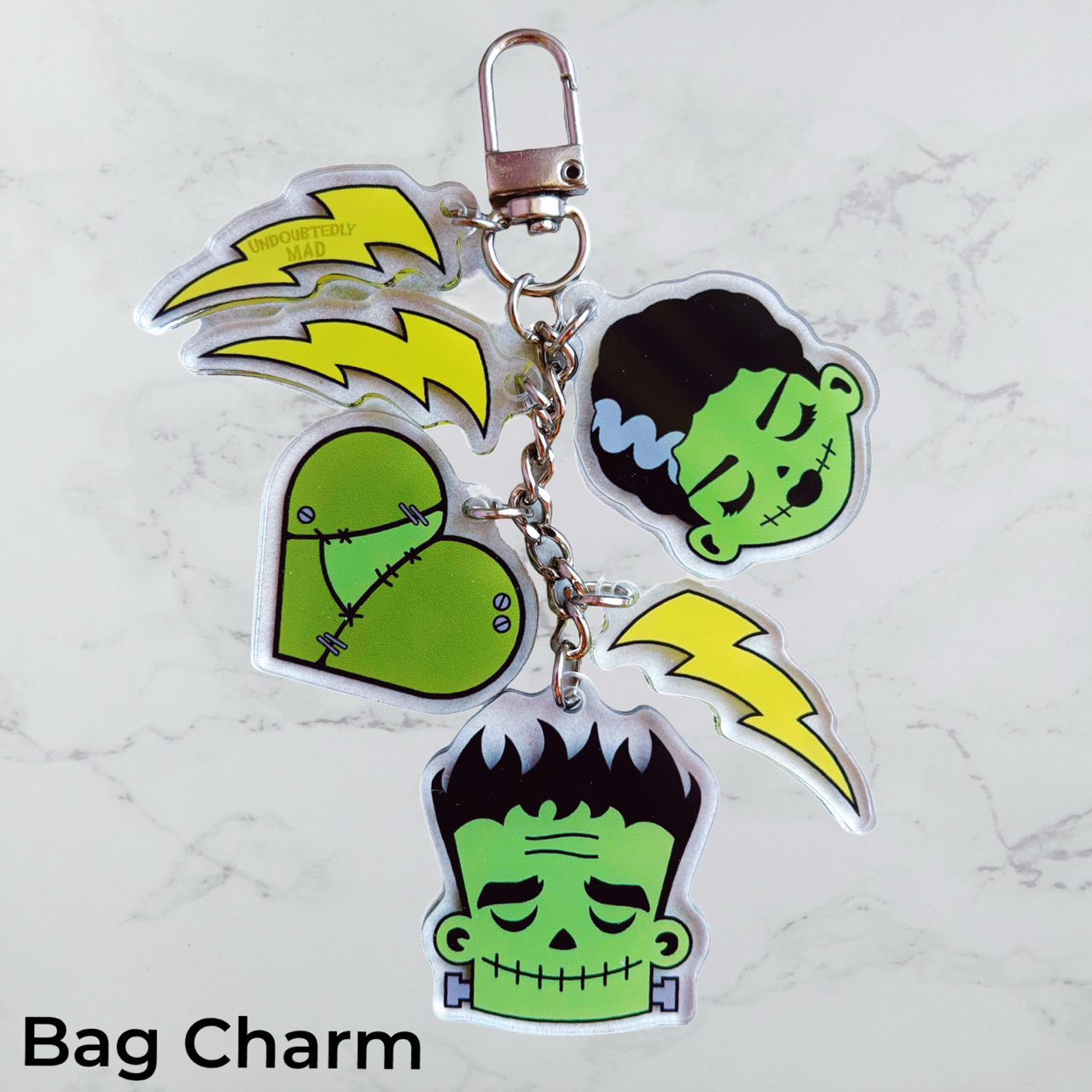Frankie Key Chain or Bag Charm