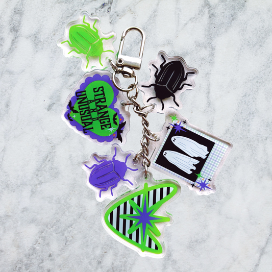 Beetle Bag Charm / Keychain