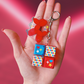 Balloon Dog Clicker Keychain