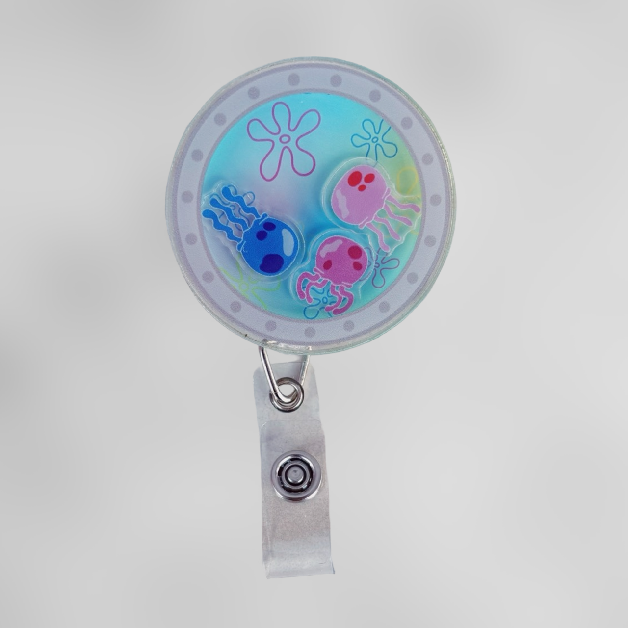 Jellyfish Badge Reel