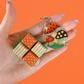 Mushroom Keycap Keychain