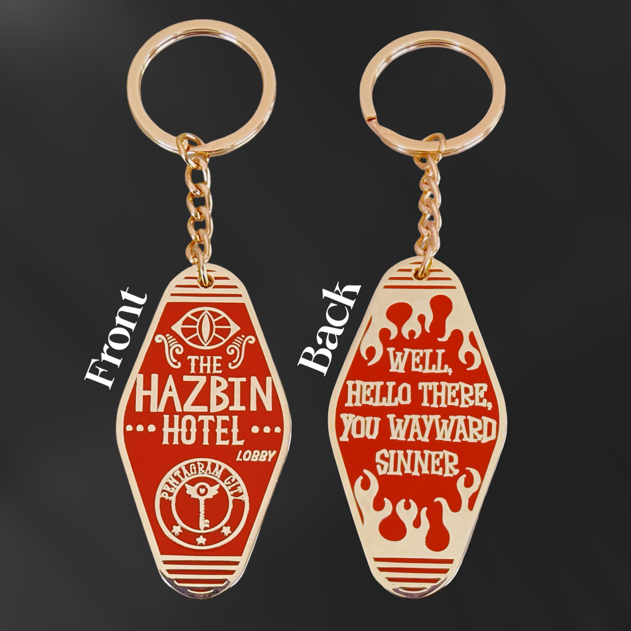 Sinner Tourist Keychain