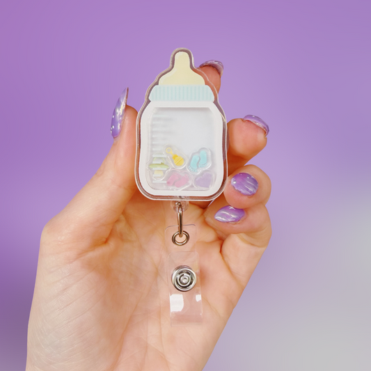 Bottle Badge Reel