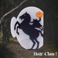 Headless Horseman Hair Claw