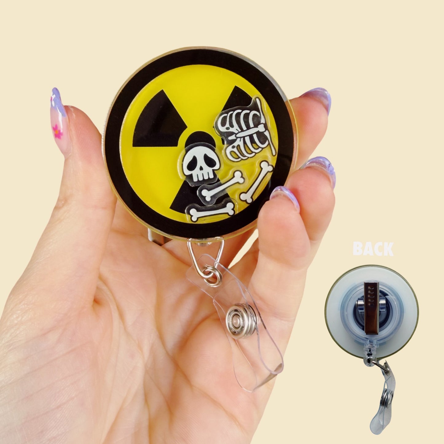 Radiation Shaker Badge Reel
