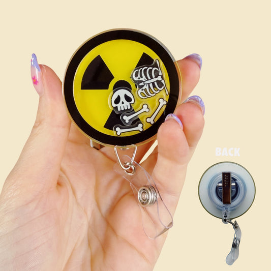 Radiation Shaker Badge Reel