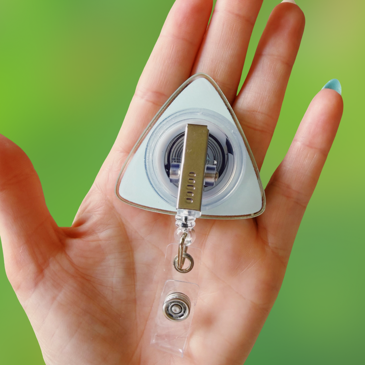 Coraline Seeing Stone Badge Reel