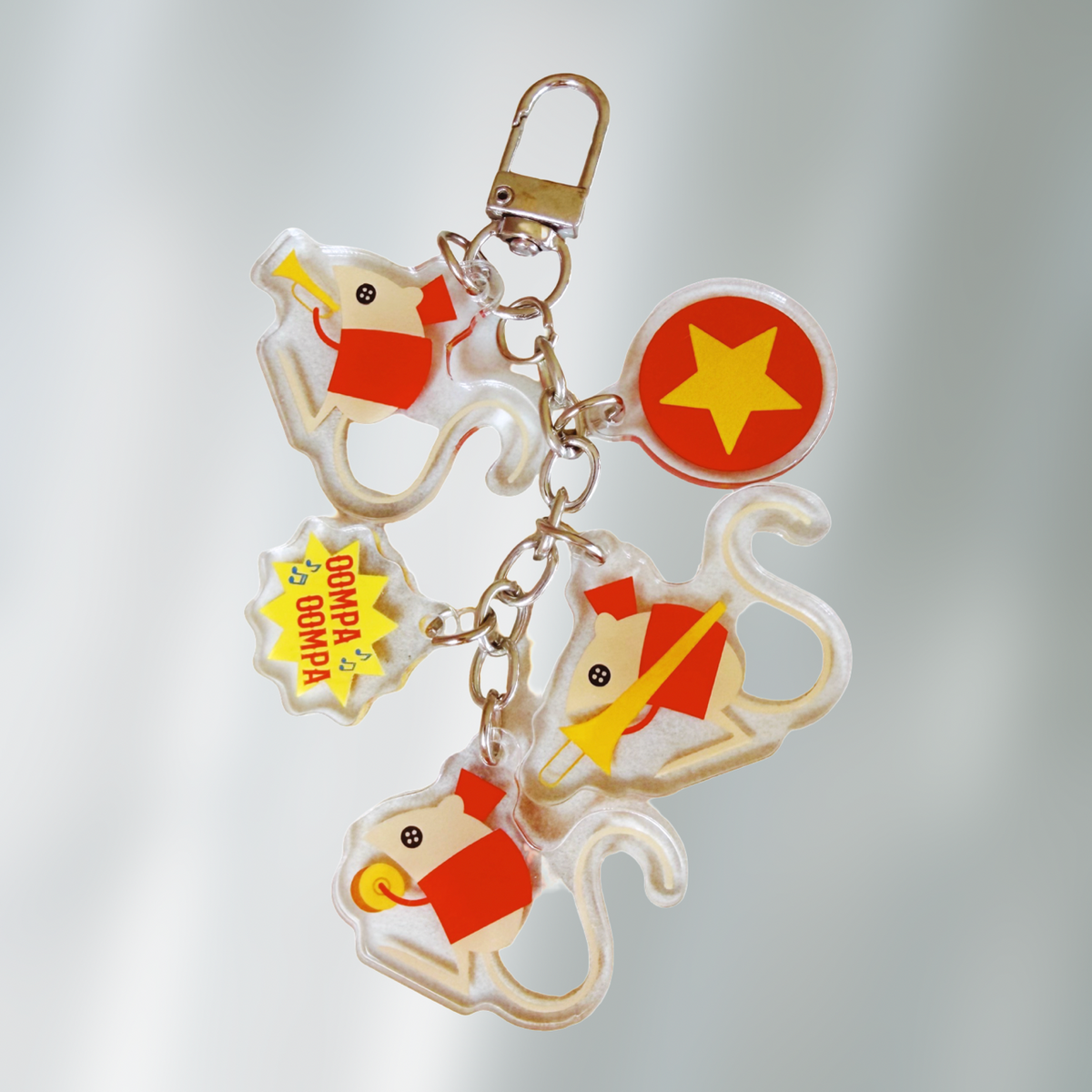 Coraline Jumping Mice Keychain – Undoubtedly MAD