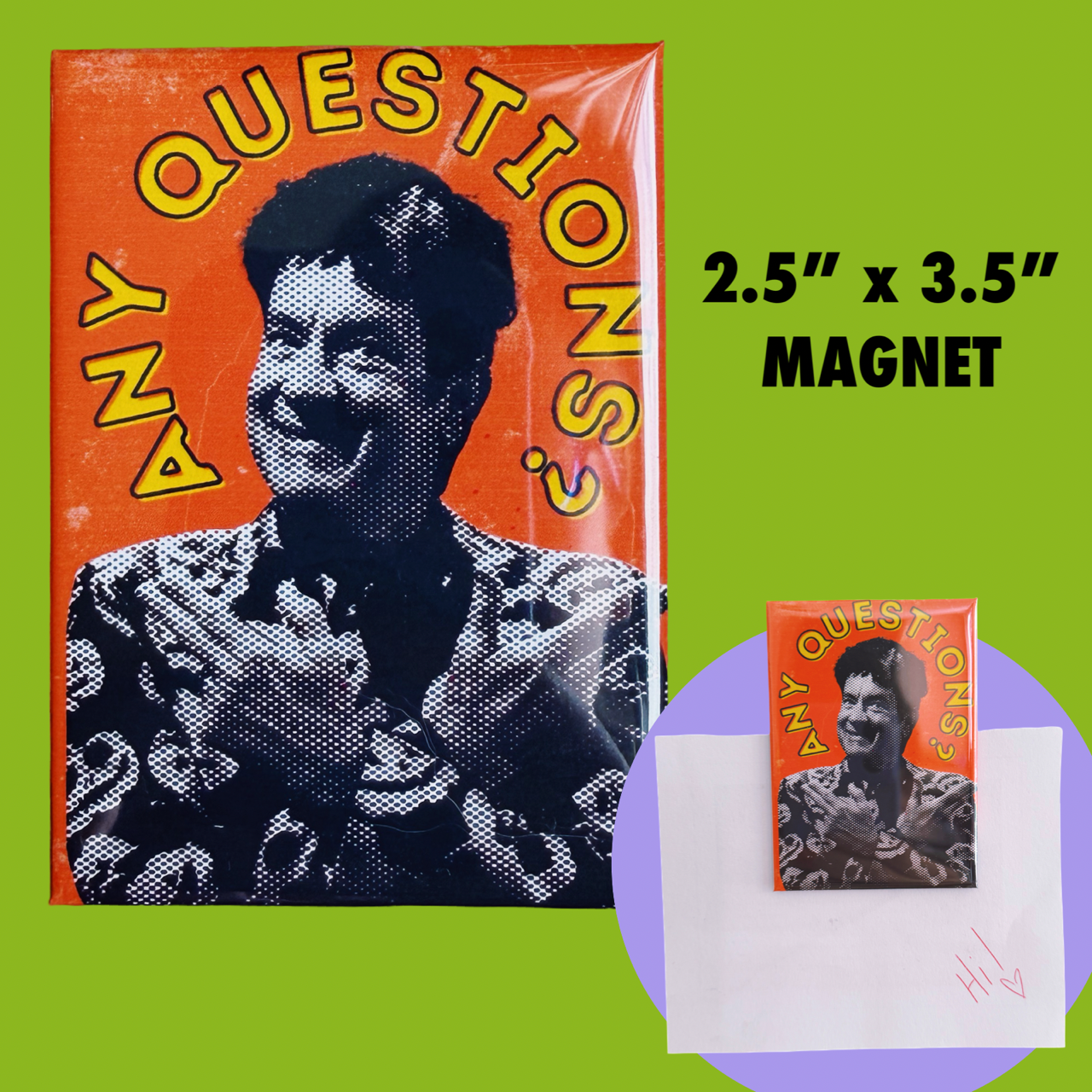 David Halloween Magnet