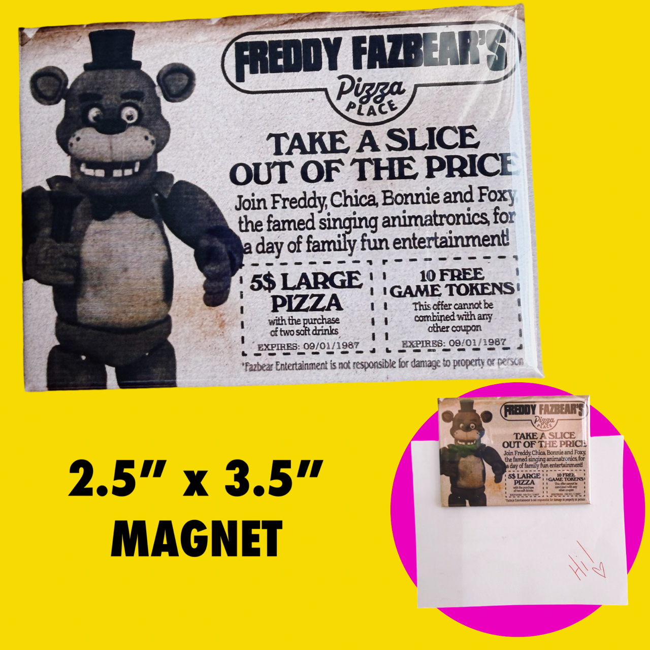 Pizza Magnet