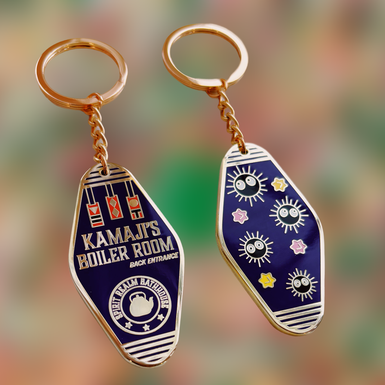 Spirit Realm Tourist Keychain