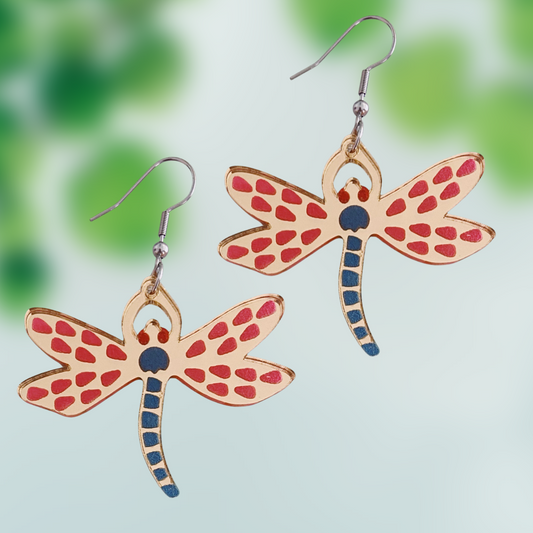 Coraline Dragonfly Earrings