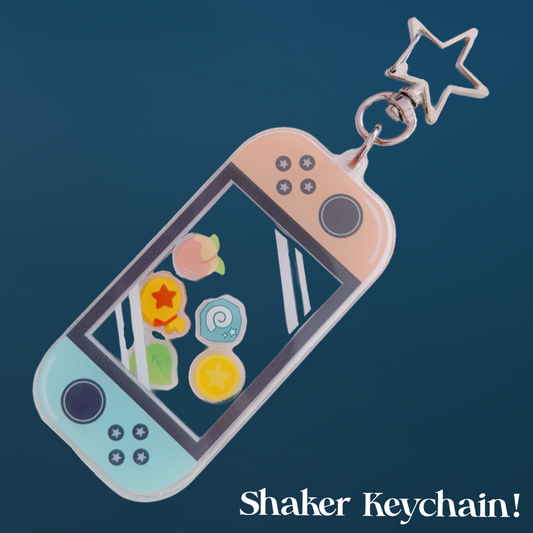 Cozy Gaming Shaker Keychain