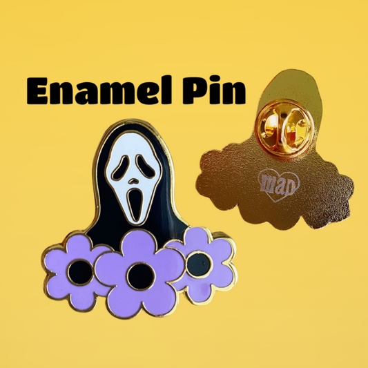 Spooky Guy Enamel Pin