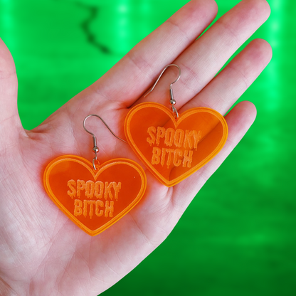 Spooky Bitch Earrings